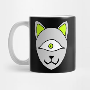 Mask kitsune cyclop Mug